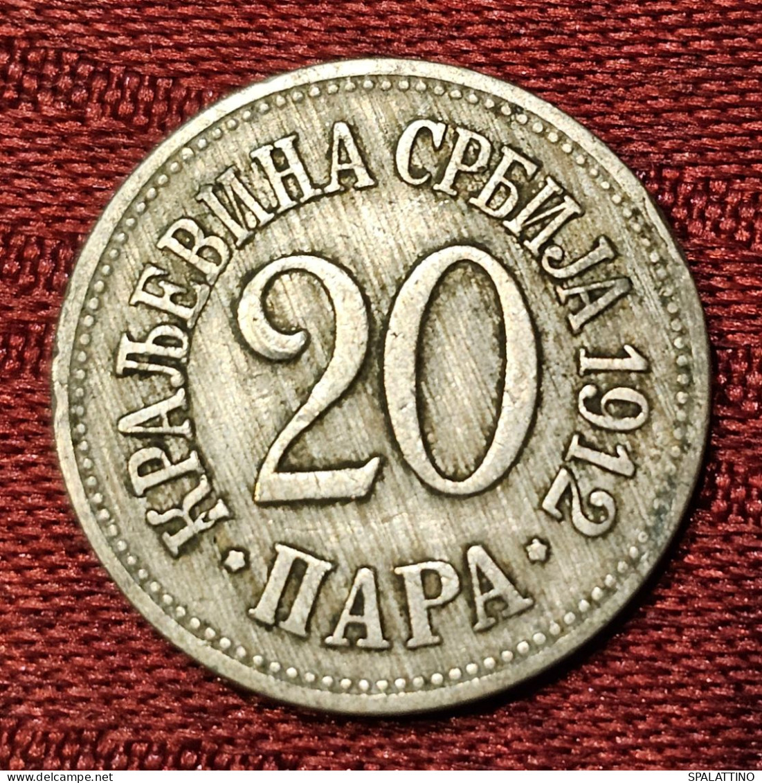 SERBIA- 20 PARA 1912. - Serbie