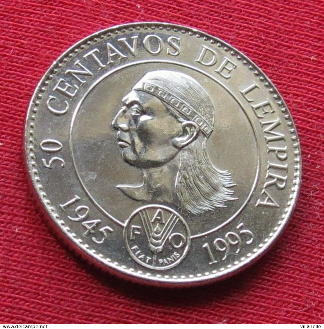 Honduras 50 Centavos 1994 FAO F.a.o. 1995  UNC ºº - Honduras
