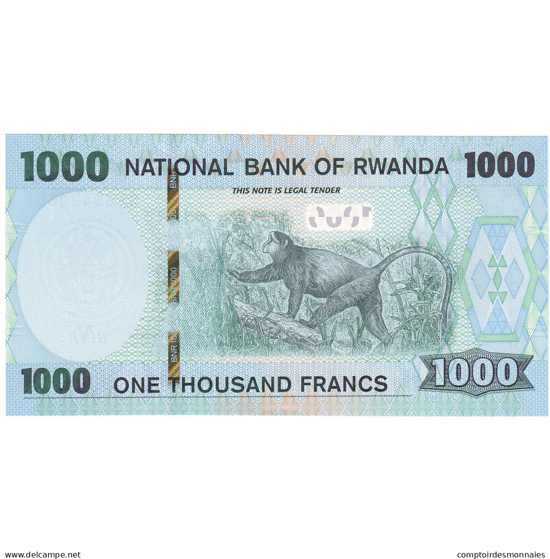 Rwanda, 1000 Francs, 2019, 2019-02-01, NEUF - Rwanda