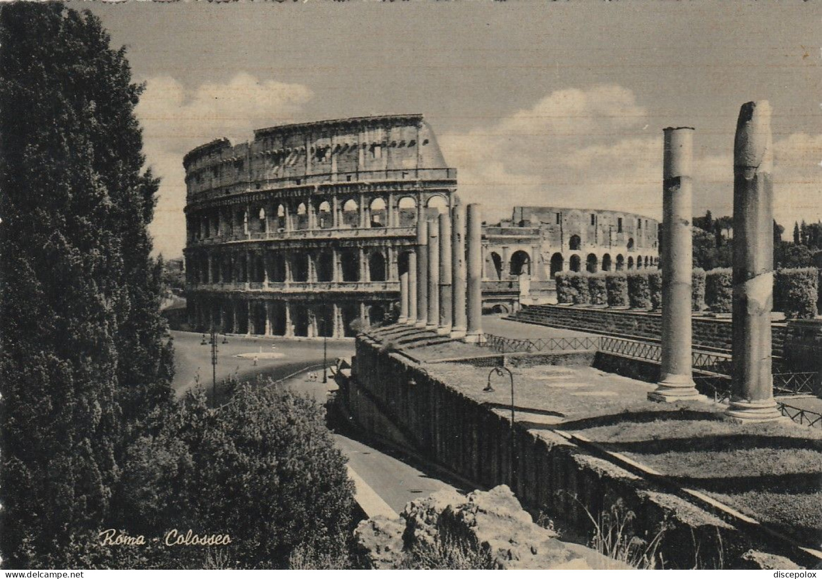 N3954 Roma - Colosseo O Anfiteatro Flavio Visto Dal Tempio Di Venere / Non Viaggiata - Colosseum