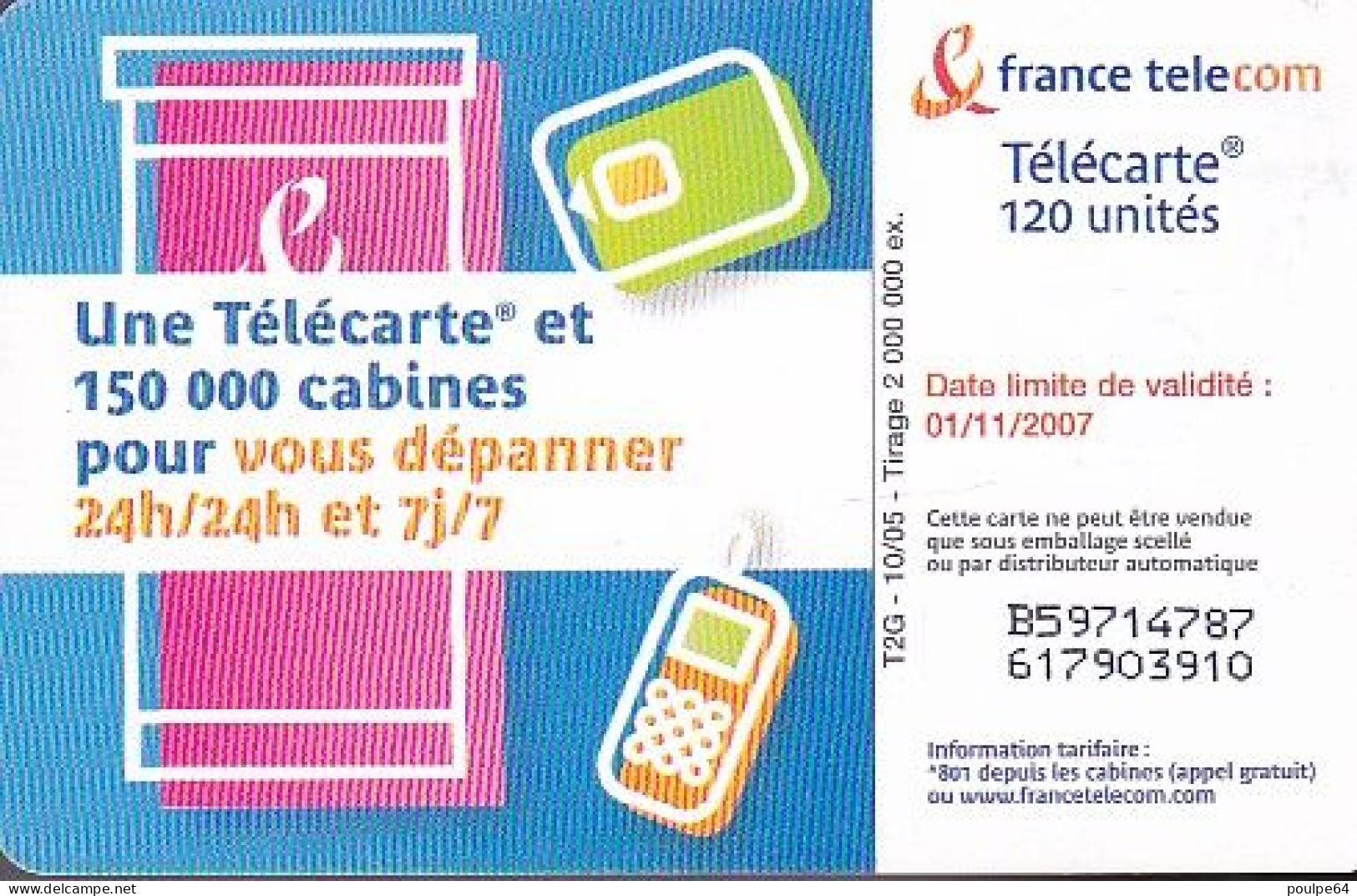 F1339S   10/2005 - MODE D'EMPLOI 3 " CABINE FEMME " - 120 GEM1 - 2005