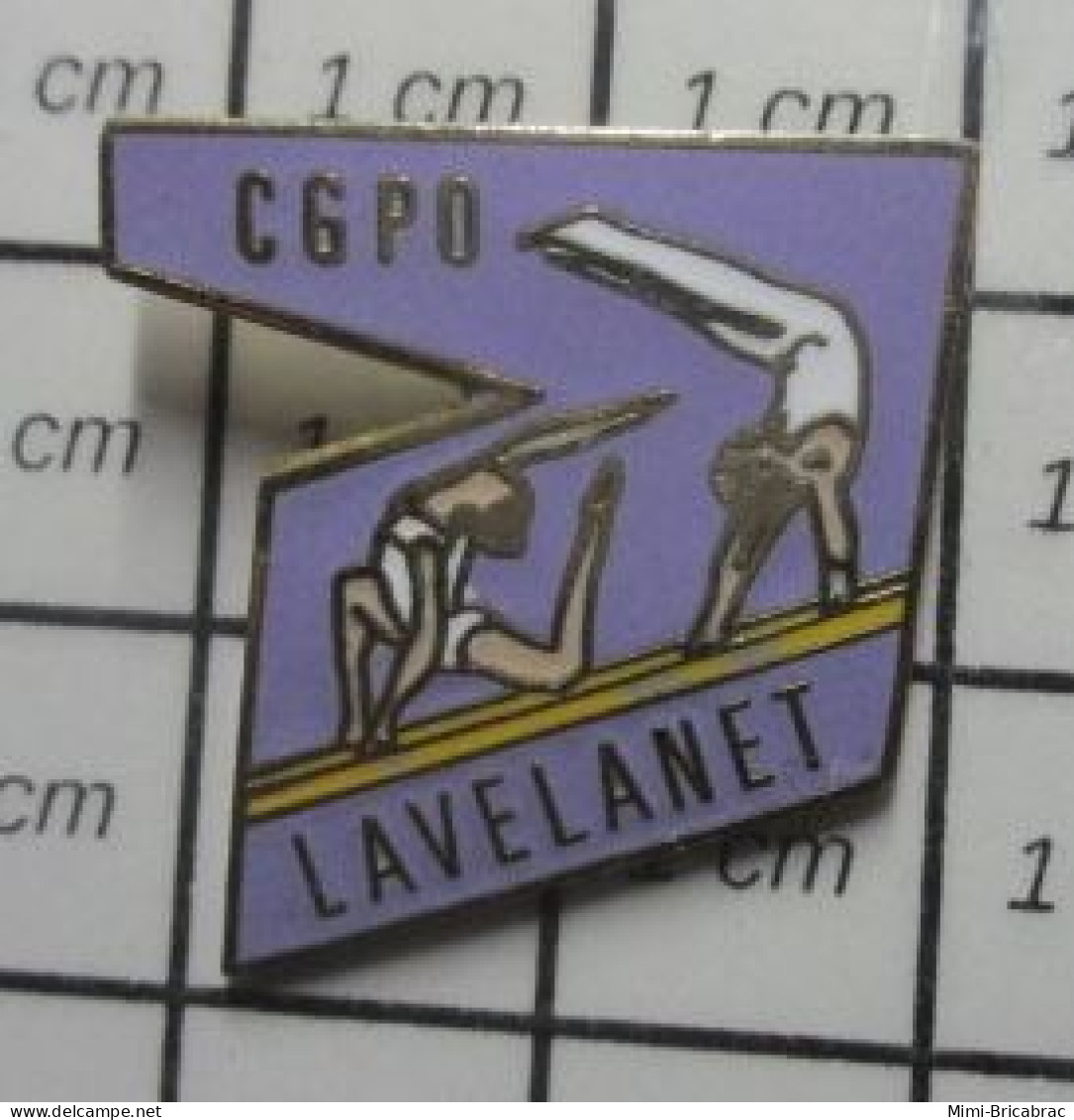 419  Pin's Pins / Beau Et Rare / SPORTS / GYMNASTIQUE CLUB CGPO LAVELANET - Gymnastics