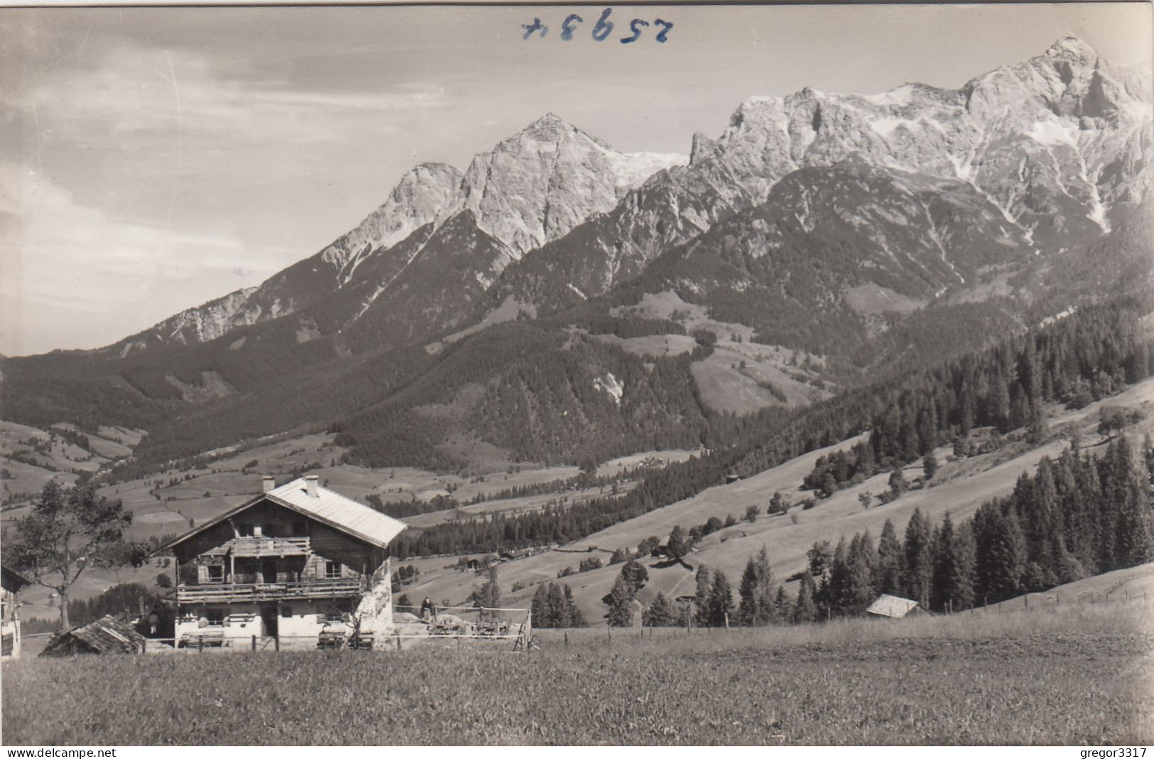 D9687) Maria Alm - JUFEN ALPE - Jufenalm - Besitzerin: Aigner's Witwe - Tolle Alte FOTO AK - Saalfelden