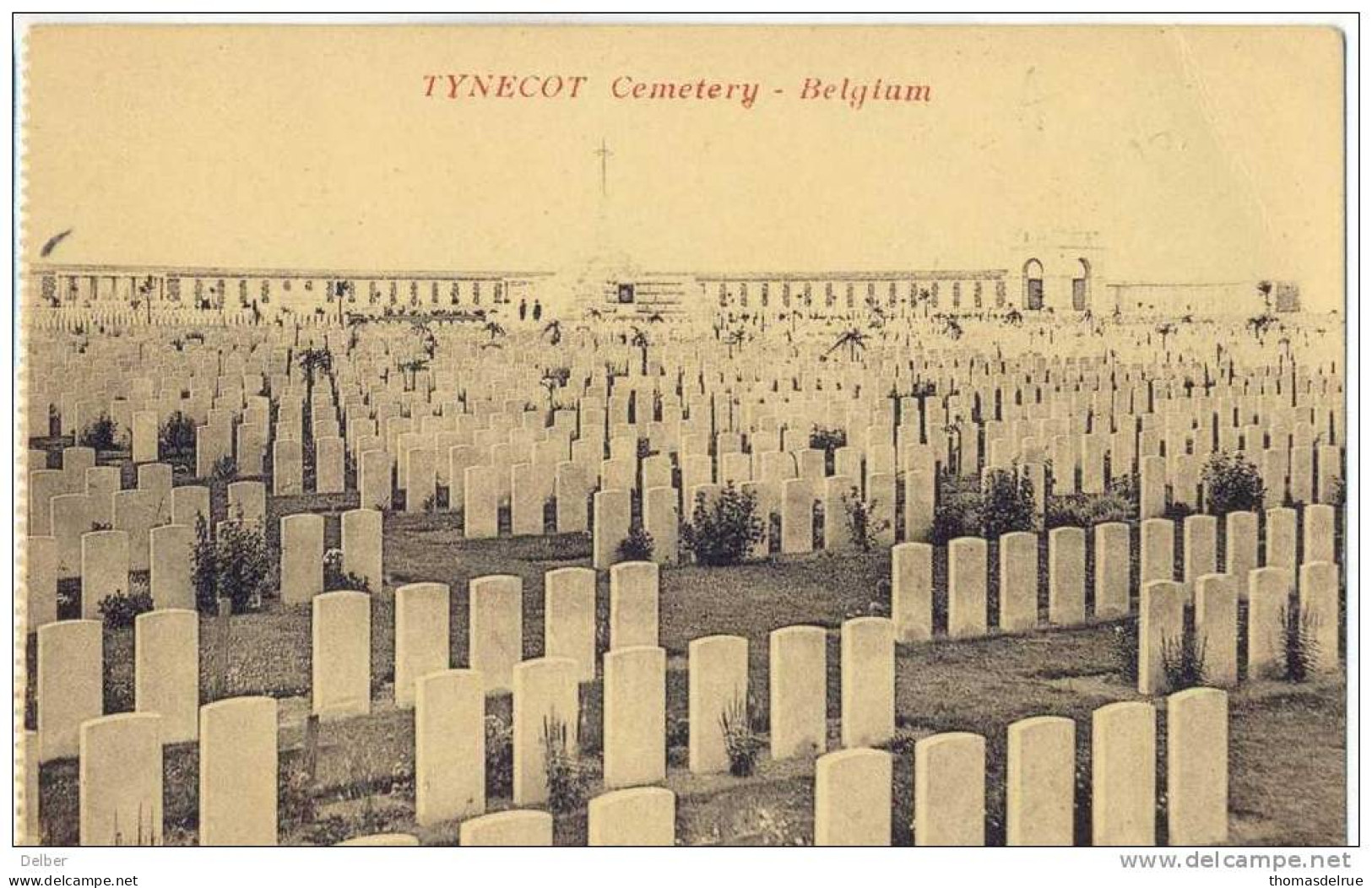 _F337: TYNECOT Cemetery - Belgium.... Is In Passendaele... - Zonnebeke