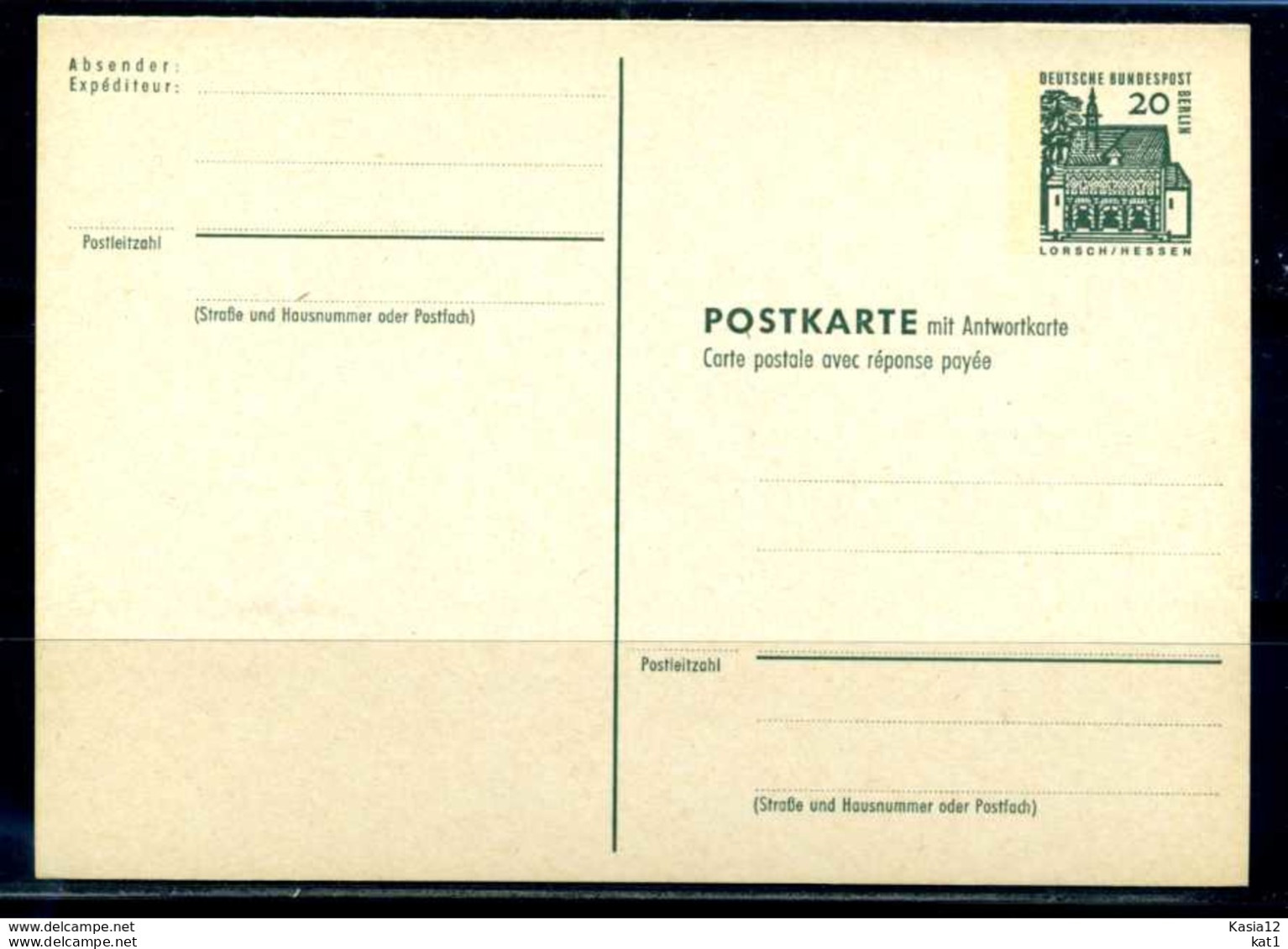 G168)Berlin GA P 69 Ungebraucht - Cartoline - Nuovi