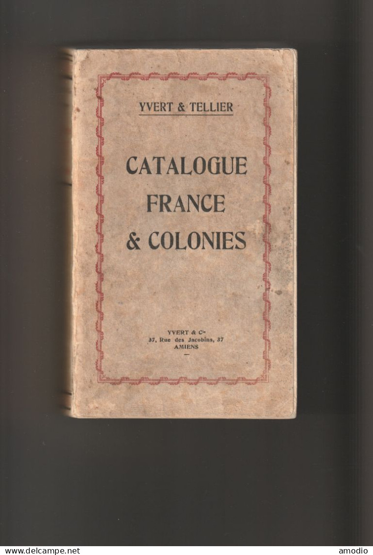 Catalogue Y&T France & Colonies 1930 - Francia