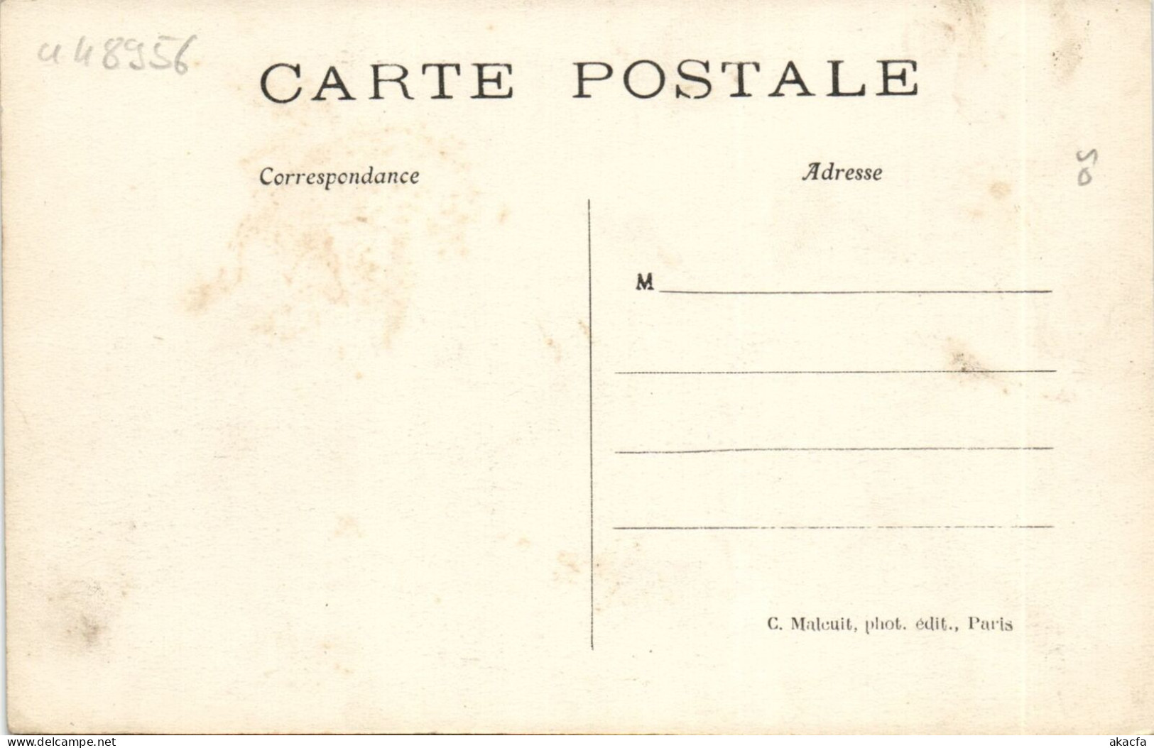 Fond De Carte Postale Blanche Rectangulaire