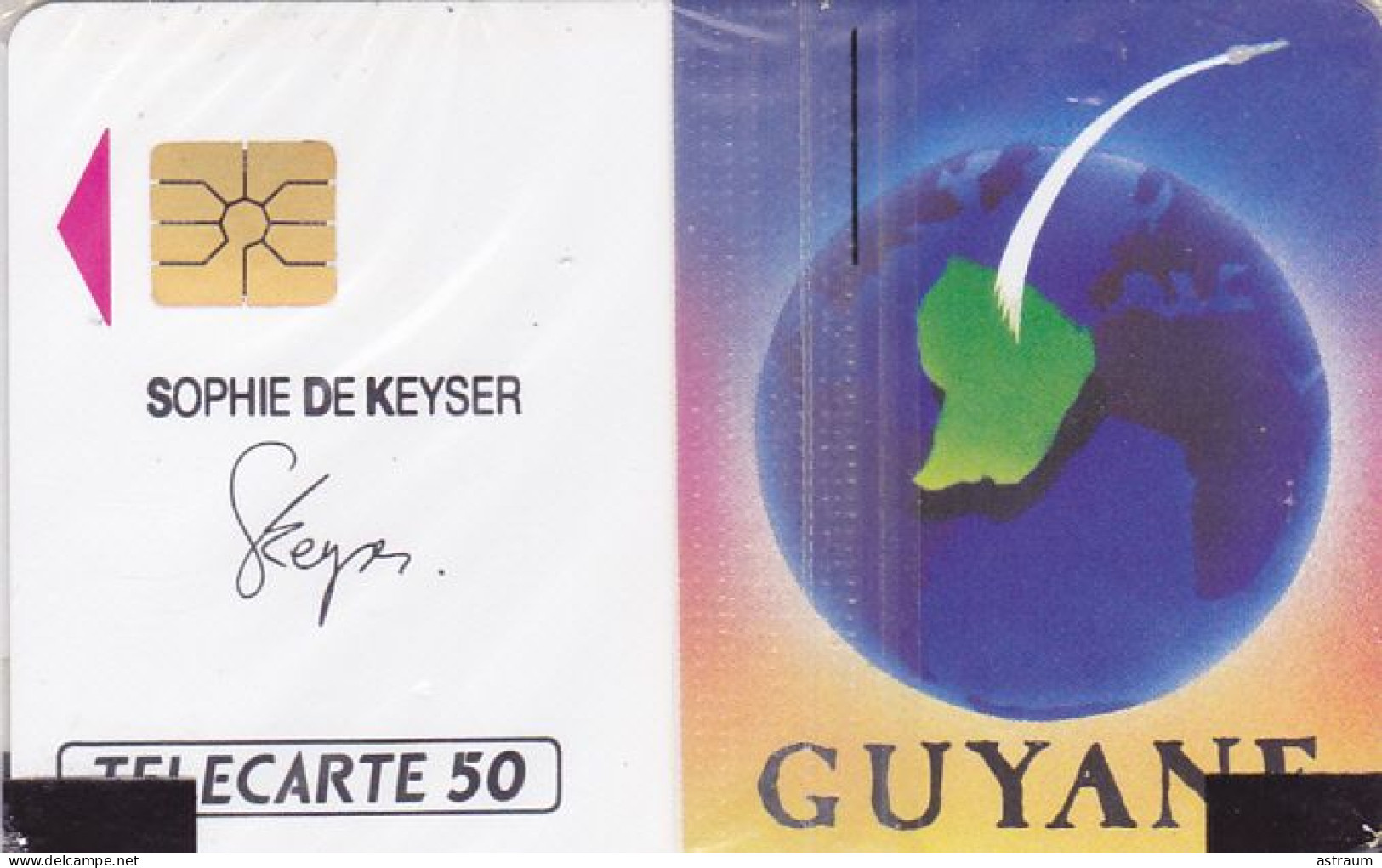 Telecarte Publique F105 NSB - Guyane Arianespace - 50 U - So2 - 1989 - 1989