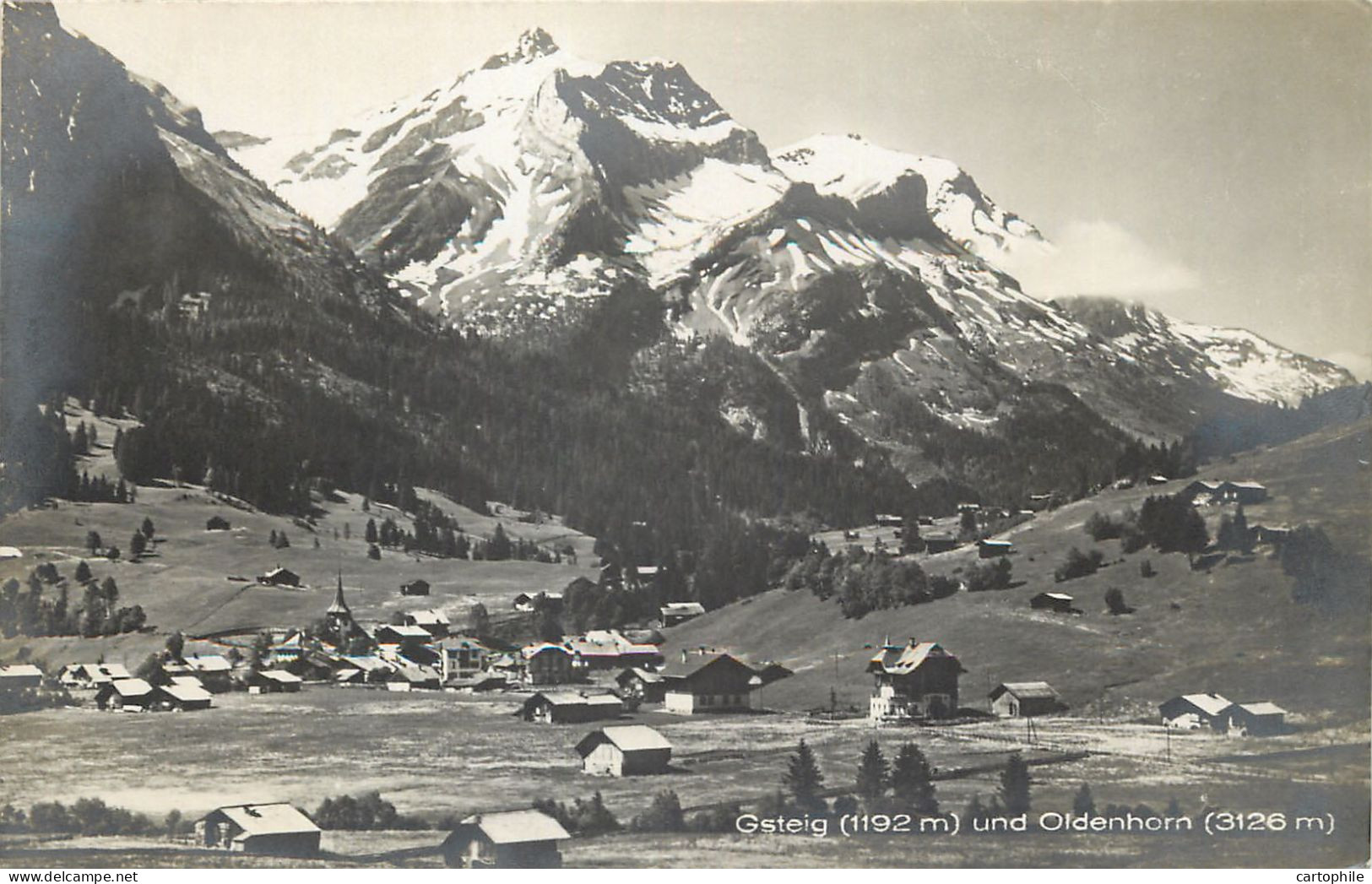 Suisse - Gsteig Und Oldenhorn - Gsteig Bei Gstaad