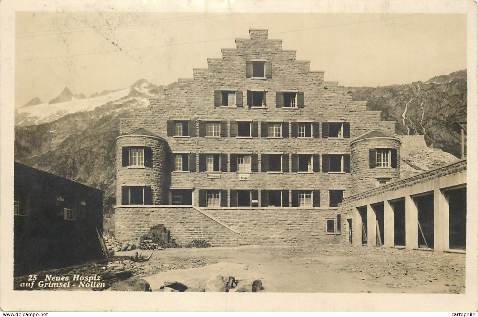 Suisse - Grimsel Nollen - Neues Hospiz - Kraftwerk Oberhasli 1928 - - Guttannen