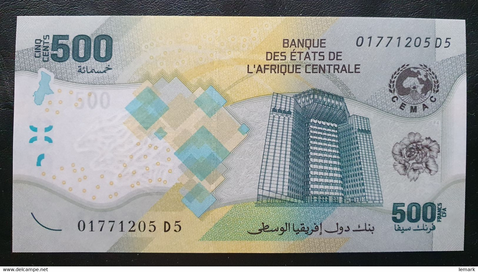 CAS 500 Francs 2022 P700  UNC - États D'Afrique Centrale