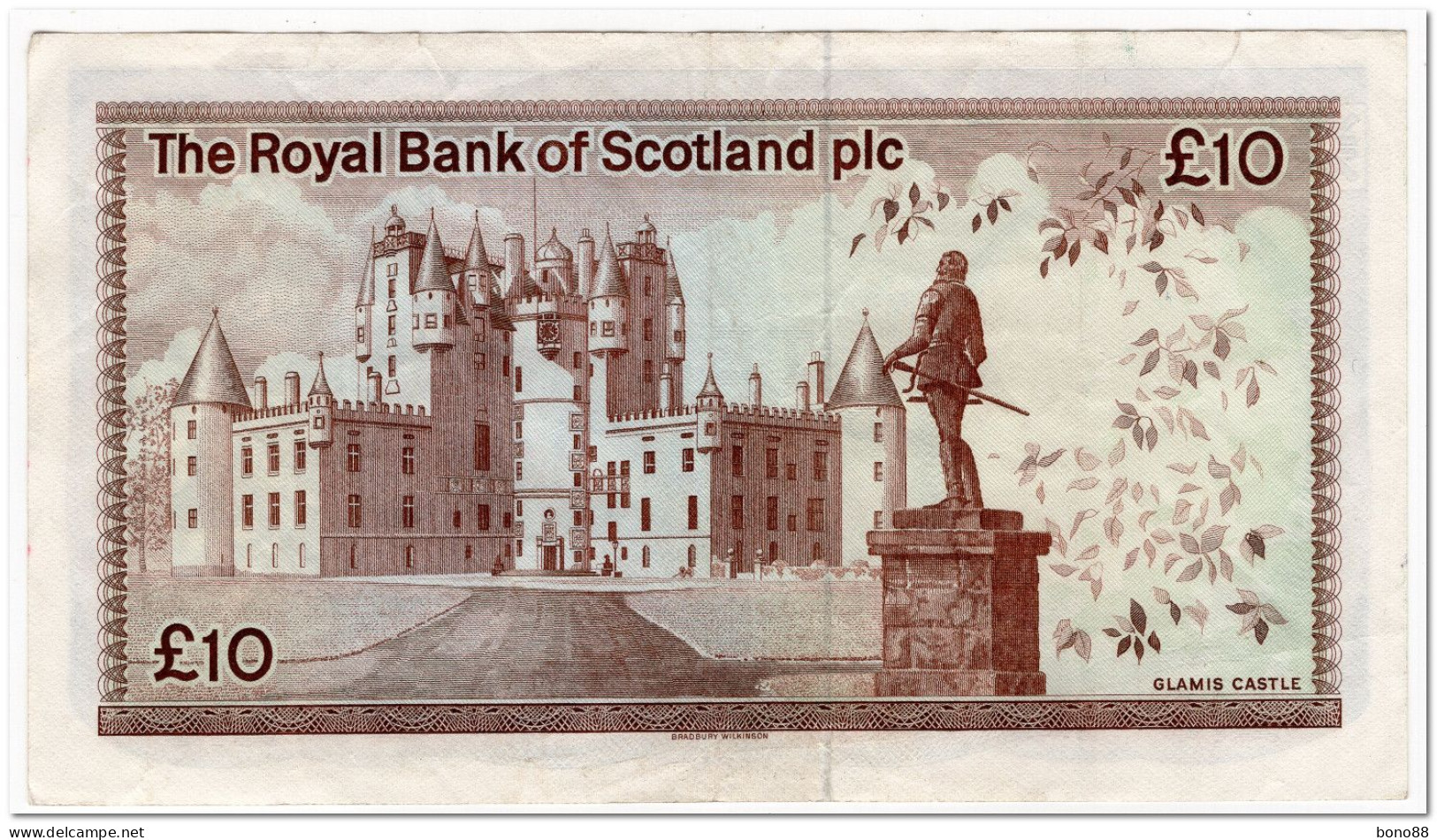 SCOTLAND,THE ROYAL BANK OF SCOTLAND,10 POUNDS,1985,P.343a,VF,FEW MINI TEARS - 10 Ponden