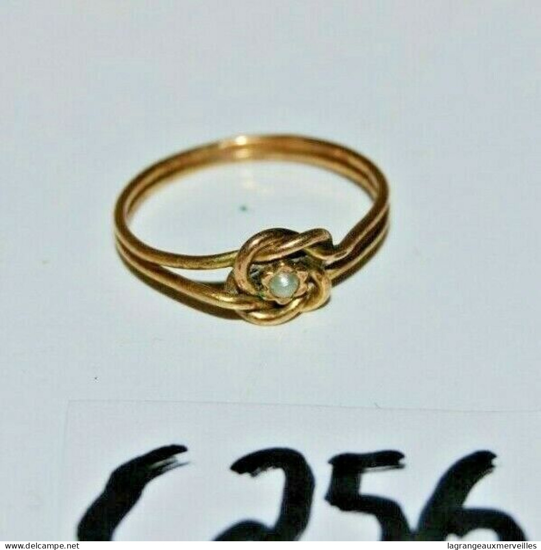 C256 Bijou - Fantaisie - Ancienne Bague - Old Antic Jewelry - Anelli