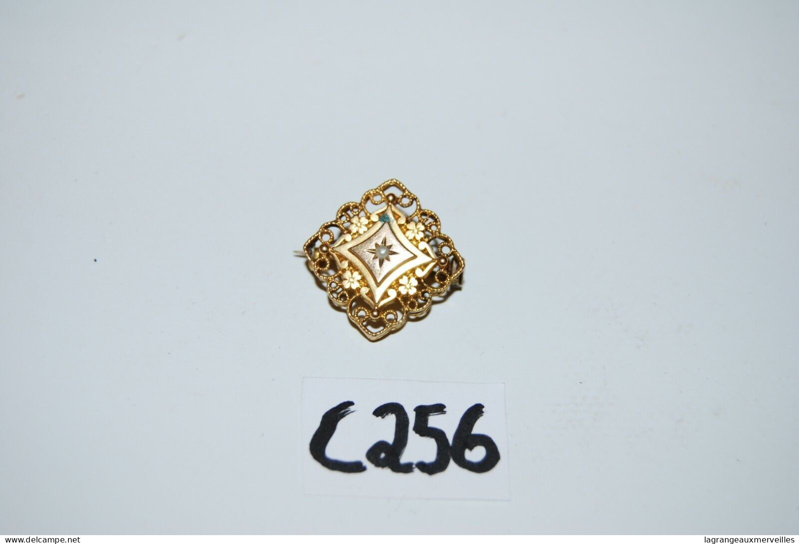 C256 Bijou - Fantaisie - Ancien Pendentif - Old Antic Jewelry - Broche - Pendentifs
