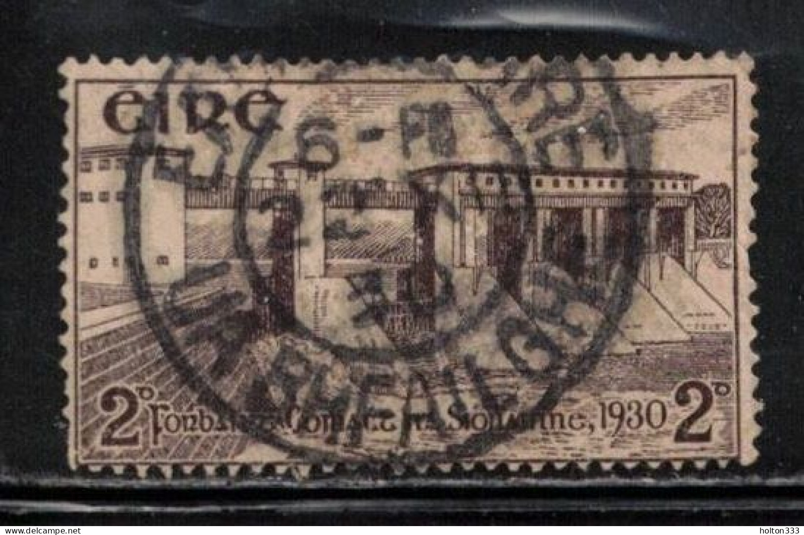 IRELAND Scott # 83 Used - Shannon River Hydroelectric Station A - Used Stamps