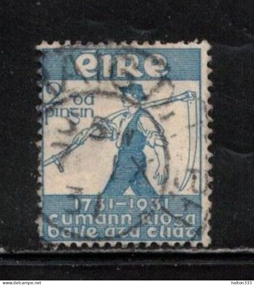 IRELAND Scott # 84 Used - Farmer With Scythe A - Used Stamps