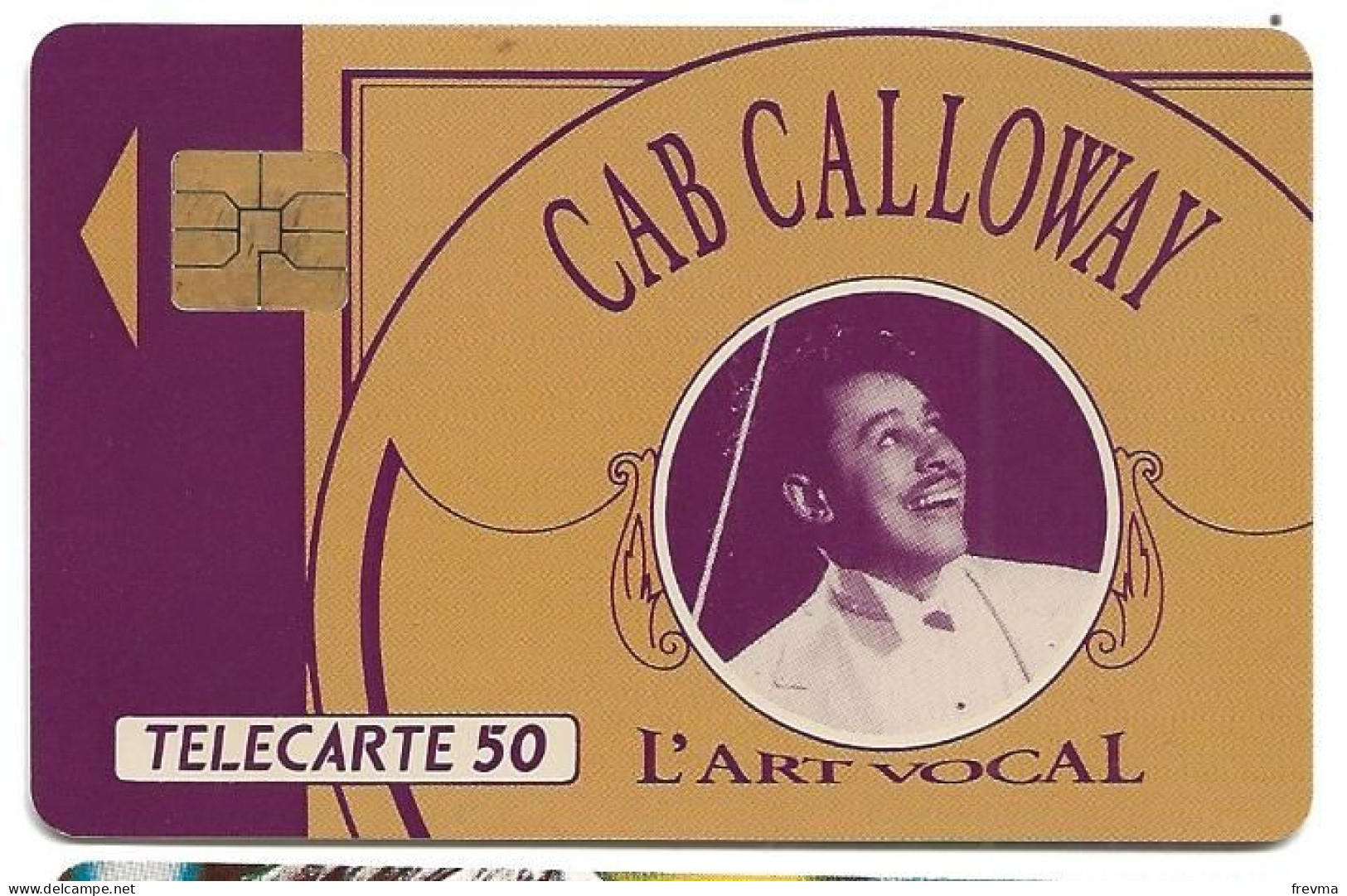 Telecarte F 253 Cab Calloway 50 Unités Luxe SO3 - 1992