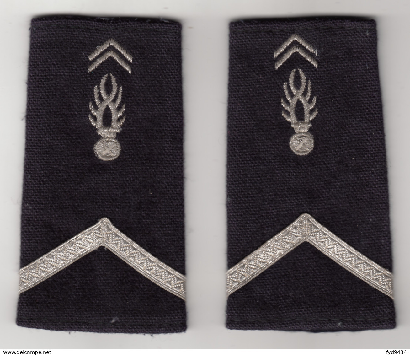 Manchons D'Epaulette De Maréchal Des Logis De Gendarmerie - Police