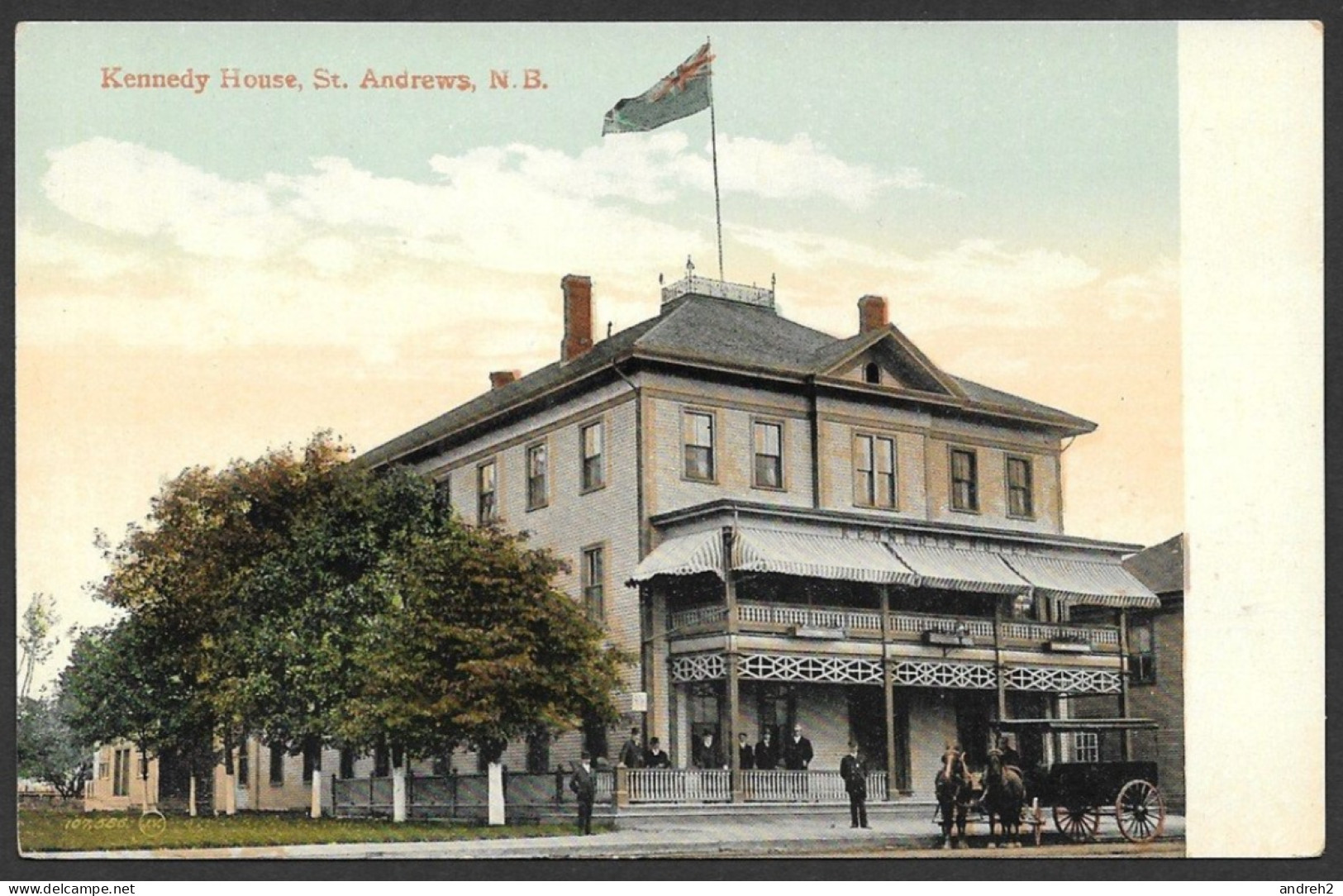 St Andrews  Nouveau-Brunswick - C.P.A. Kennedy House -  Uncirculated - Non Circulée - By Valentine & Sons - Otros & Sin Clasificación