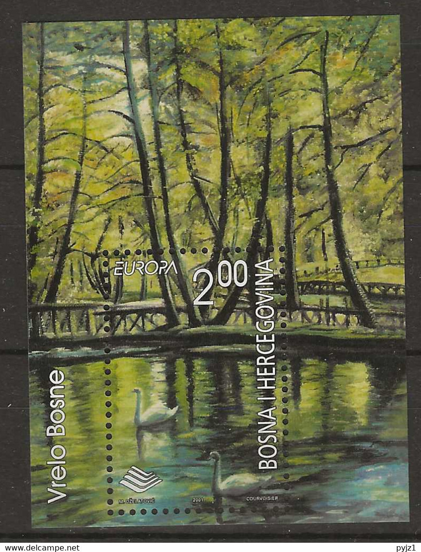 2001 MNH Bosnia Postfris** - 2001