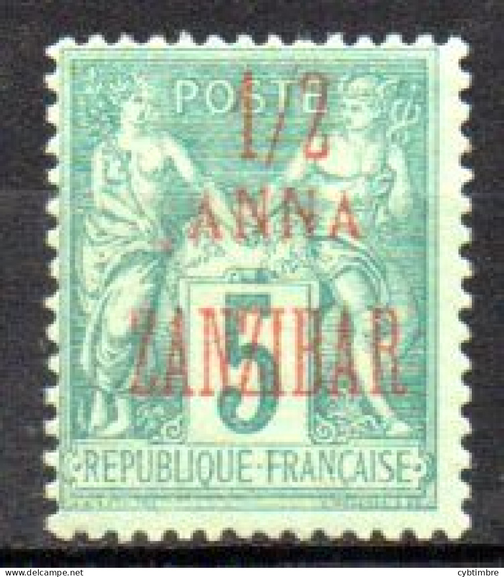 Zanzibar: Yvert N° 19* - Unused Stamps