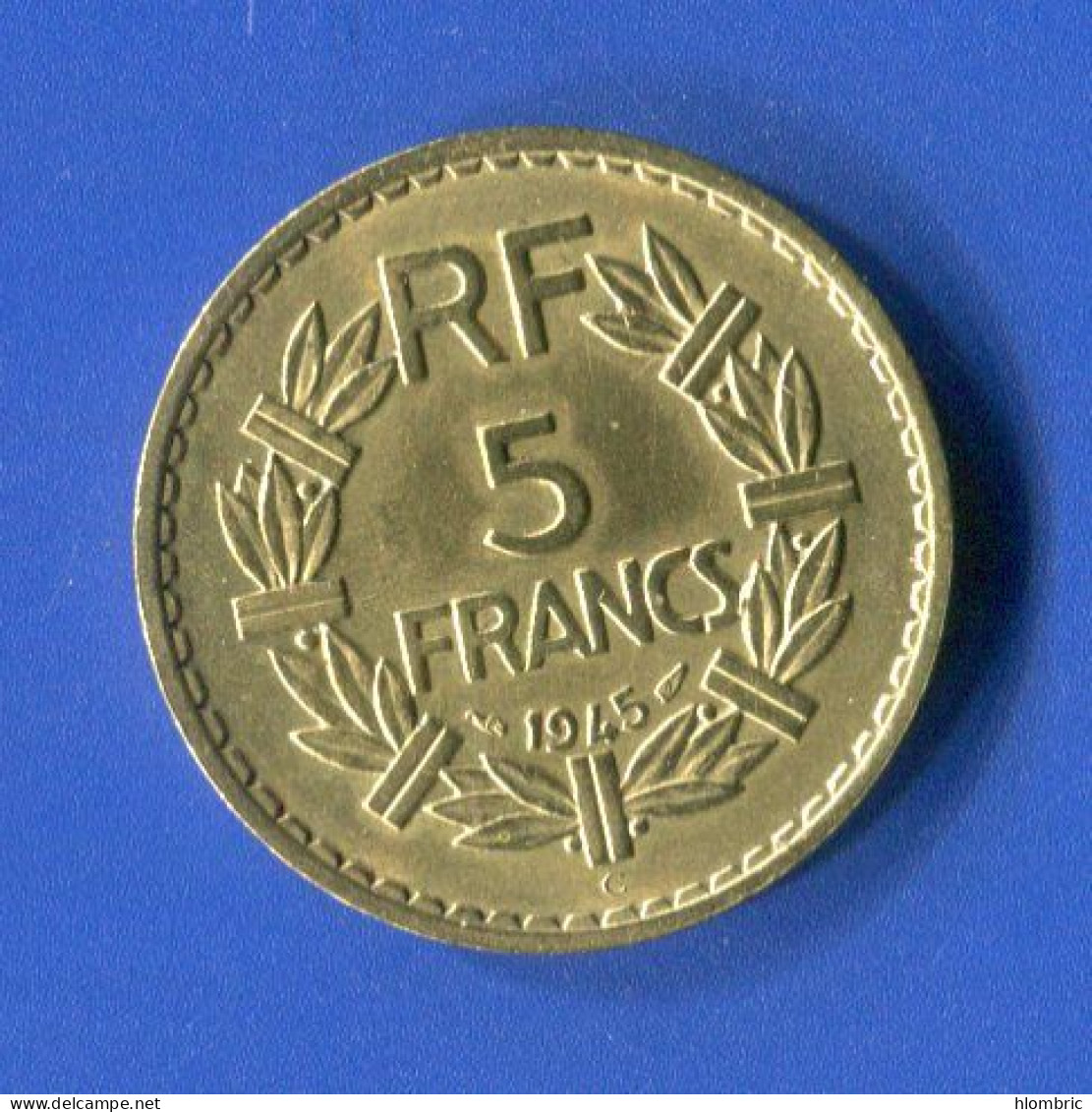 5  Fr  1945 C  Bronze - 5 Francs