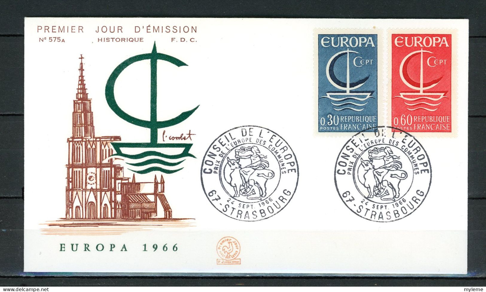 Z26-14 France  Europa Cept 1966 FDC 1er Jour N° 1490 + 1491  A Saisir !!! - 1966