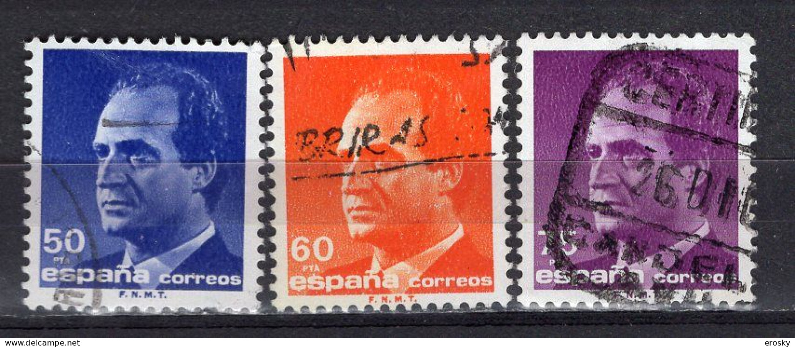 S8428 - ESPANA ESPAGNE Yv N°2616/18 - Oblitérés