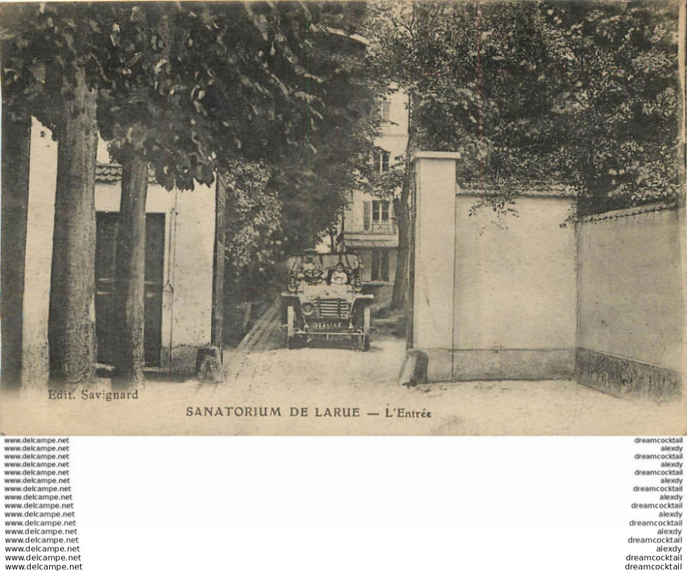 (Ro) 94 Chevilly SANATORIUM DE LARUE. Voiture Ancienne à L'Entrée 1928 - Chevilly Larue