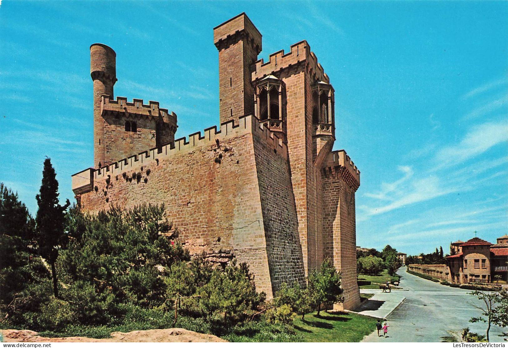 ESPAGNE - Navarra - Olite - Château - Vue Partielle - Carte Postale Récente - Navarra (Pamplona)