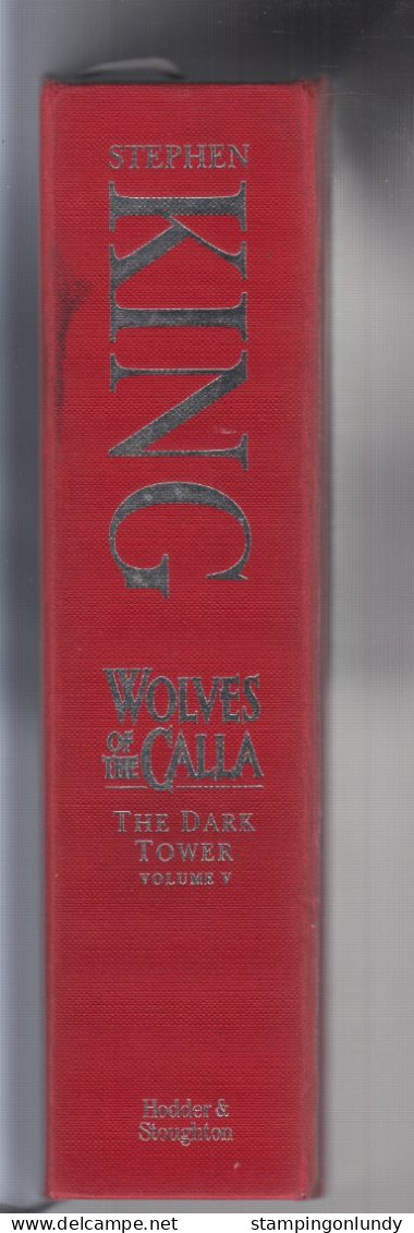 06. Stephen King Wolves Of The Calla Dark Tower V Book 2003 First Retirment Sale Price Slashed! - Paranormal/ Supernaturel