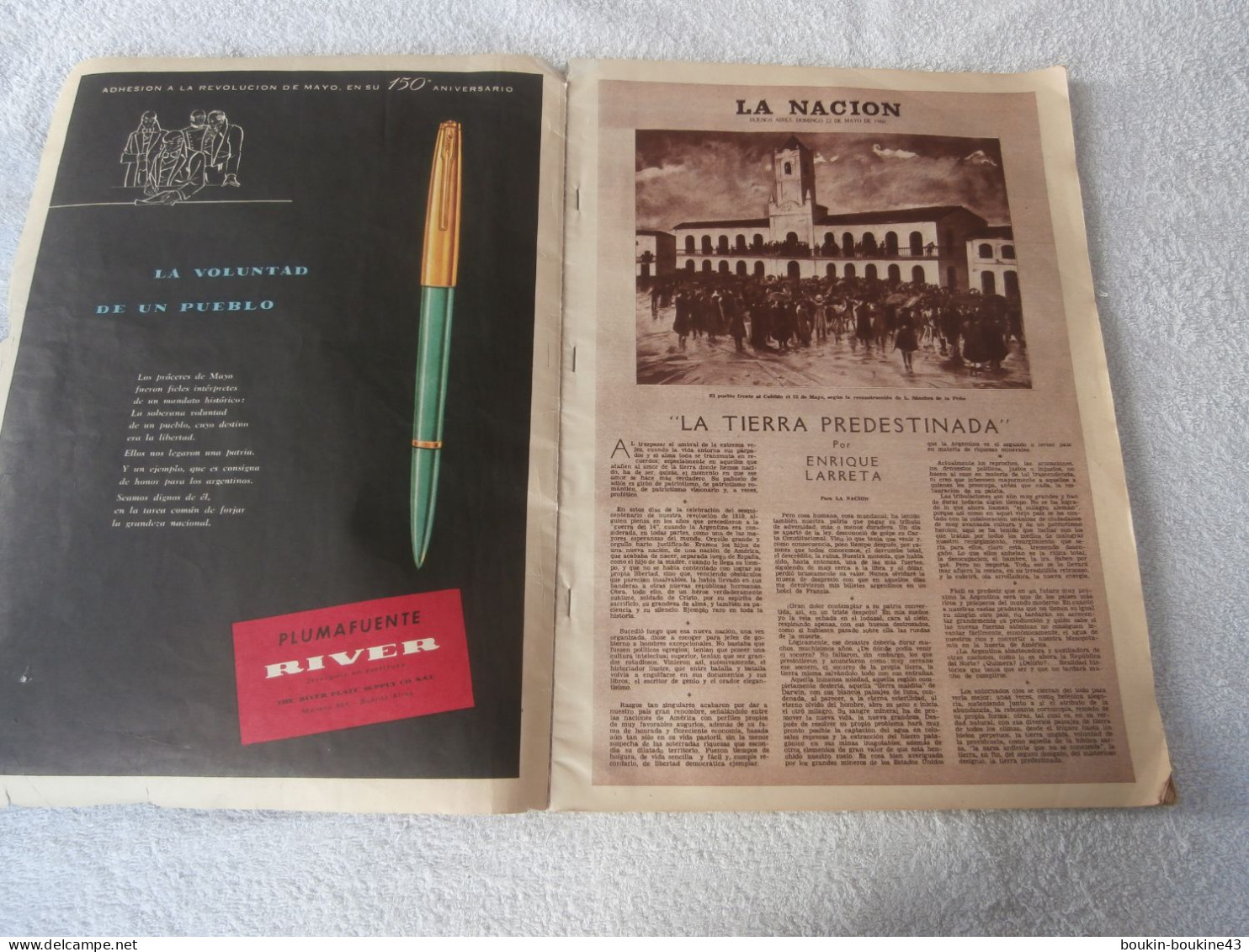 LA NACION  22 DE MAYO DE 1960 - Autres & Non Classés