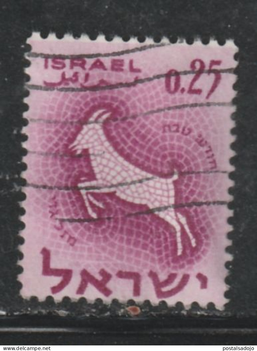 ISRAEL 537 // YVERT 195 // 1961 - Used Stamps (without Tabs)