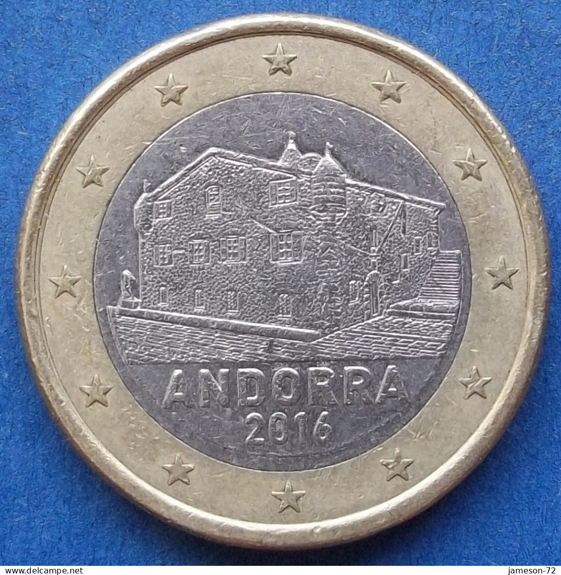 ANDORRA - 1 Euro 2016 "Casa De La Vall" KM# 526 - Edelweiss Coins - Andorra