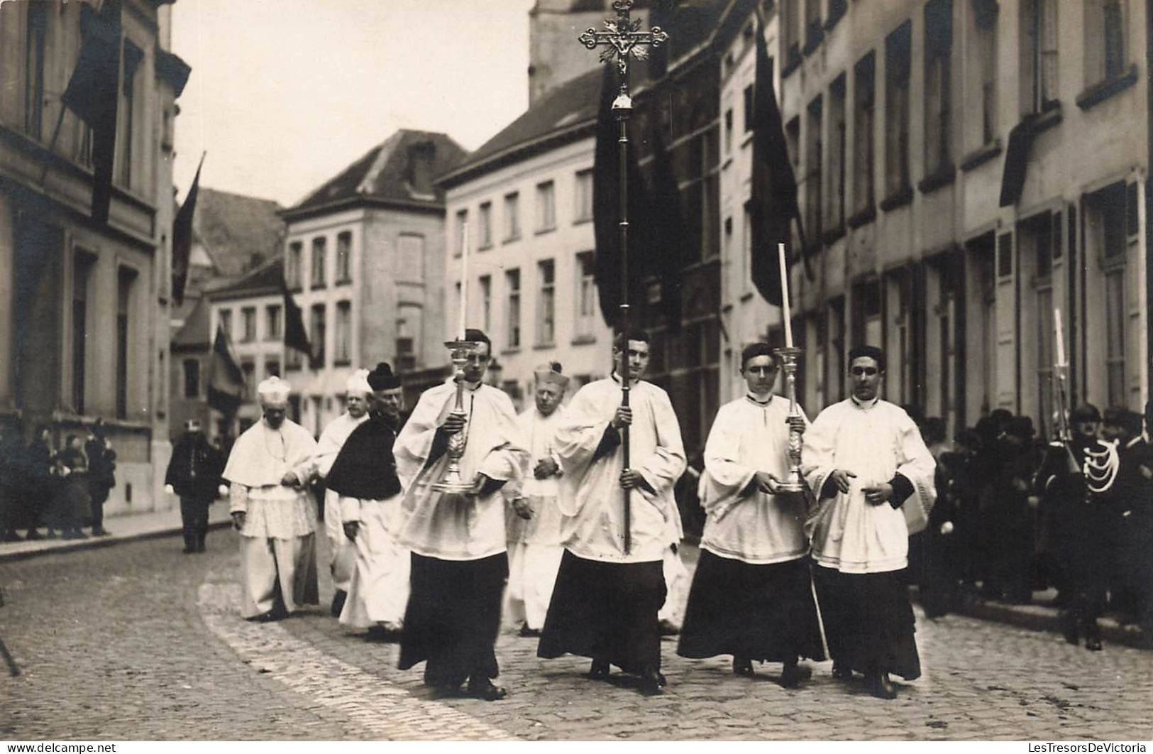 RELIGION - Chritianisme - Fête Jubilaire De Son Eminence Le Cardinal Mercier - Abbés Mitrés De Belgique - Carte Postale - Sonstige & Ohne Zuordnung