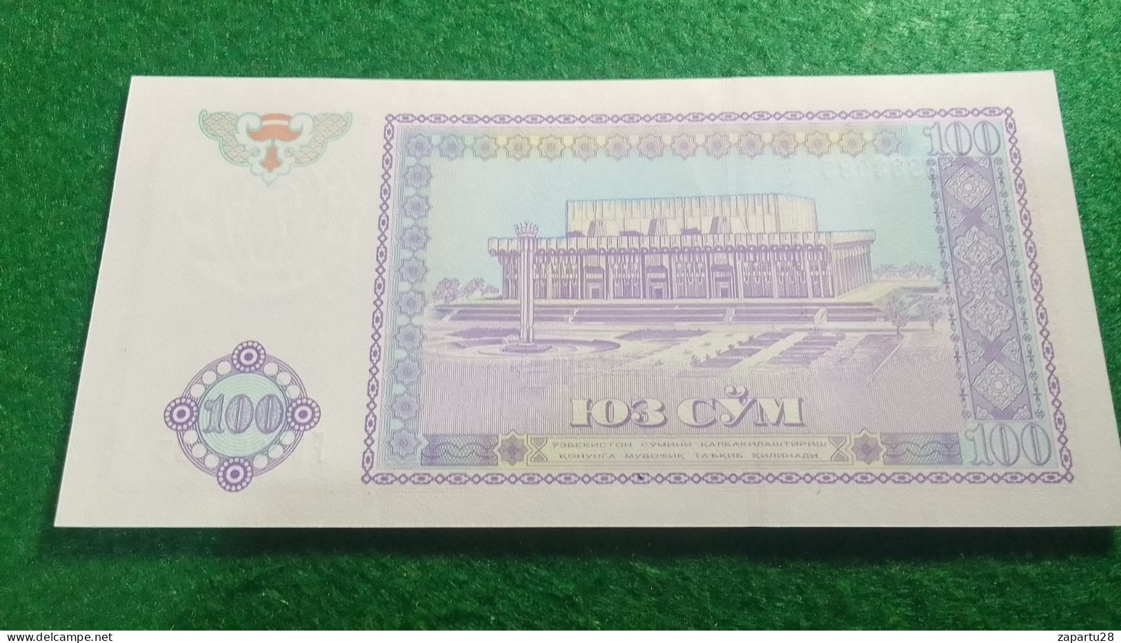 ÖZBEKİSTAN--   100    SOM        UNC - Oezbekistan