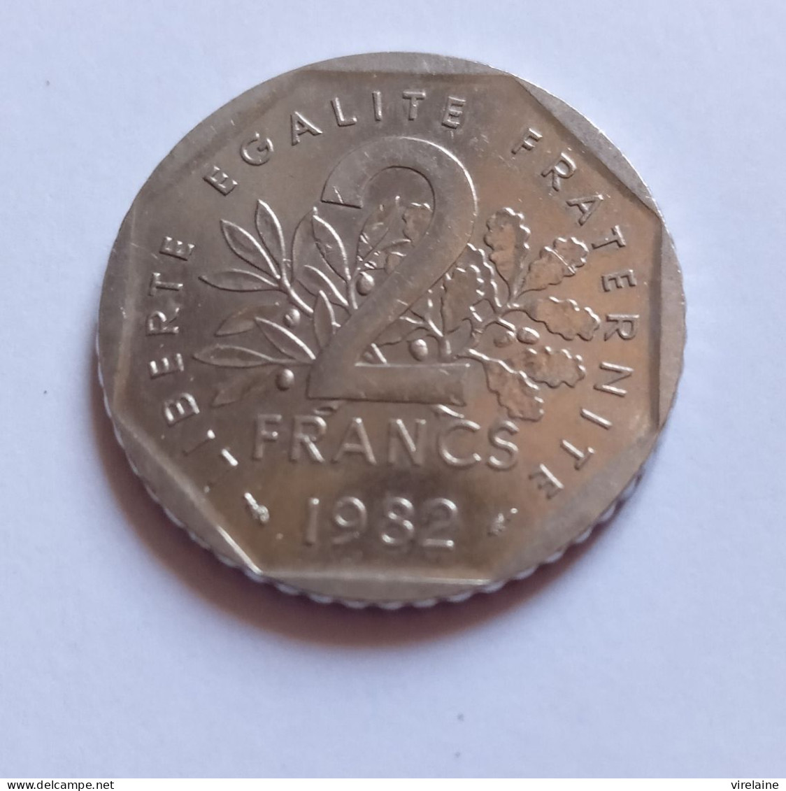 2 FRANCS SEMEUSE NICKEL 1982  (B09 22) - 2 Francs