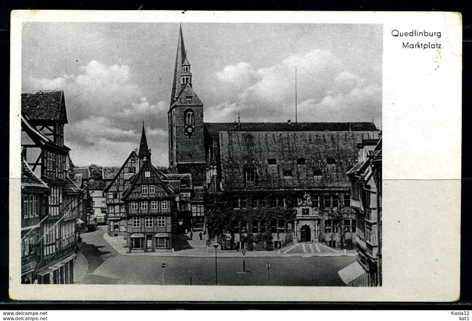 K02140)Ansichtskarte Quedlinburg - Quedlinburg