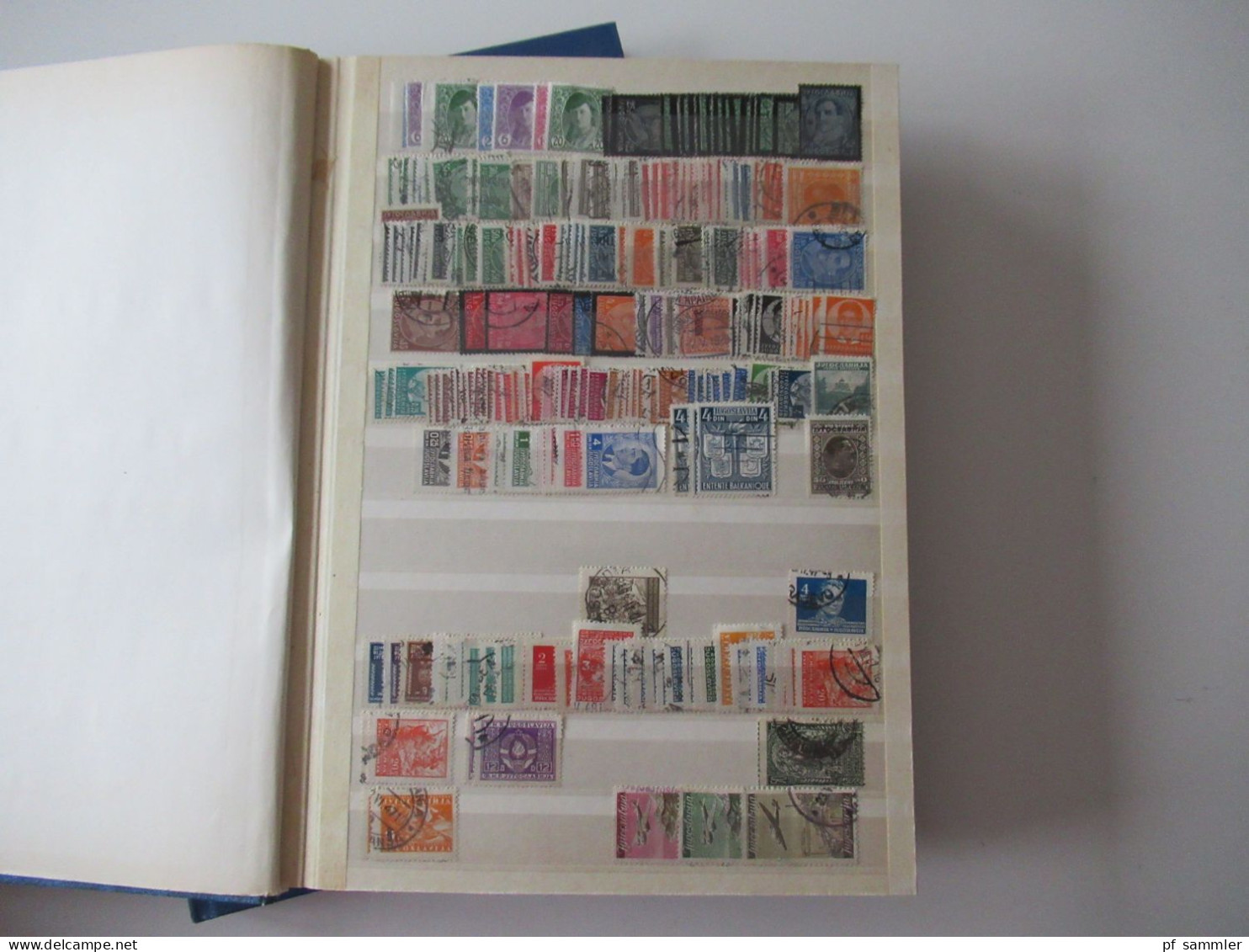 Sammlung / Interessante Alben / Lagerbücher Europa Jugoslawien Ab SHS - 2001 Sehr Viele Gestempelte Marken / Fundgrube - Collections (en Albums)