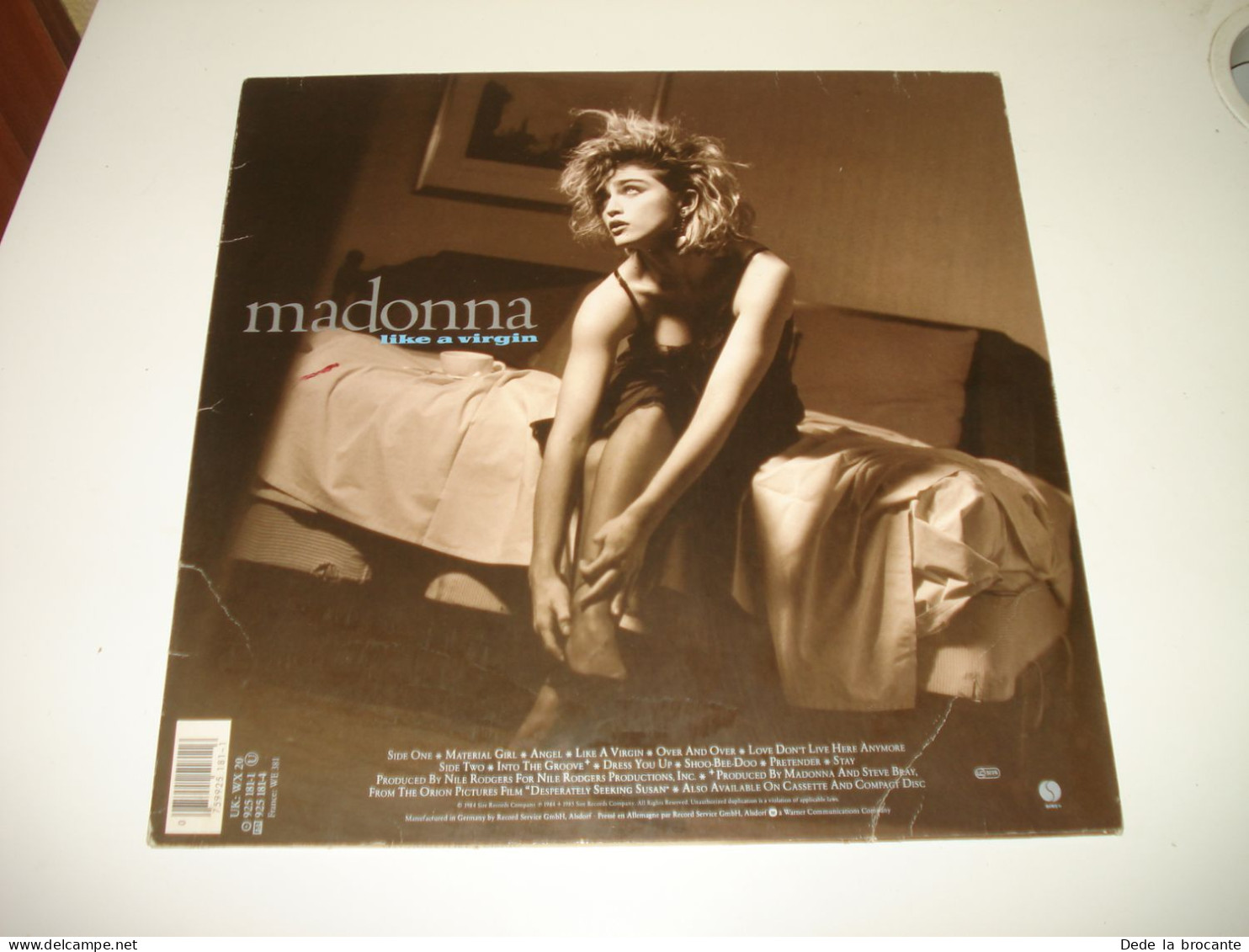 B12 / Madonna – Like A Virgin– Sire – 925 181 1 - Germany 1985  EX/EX - Disco, Pop