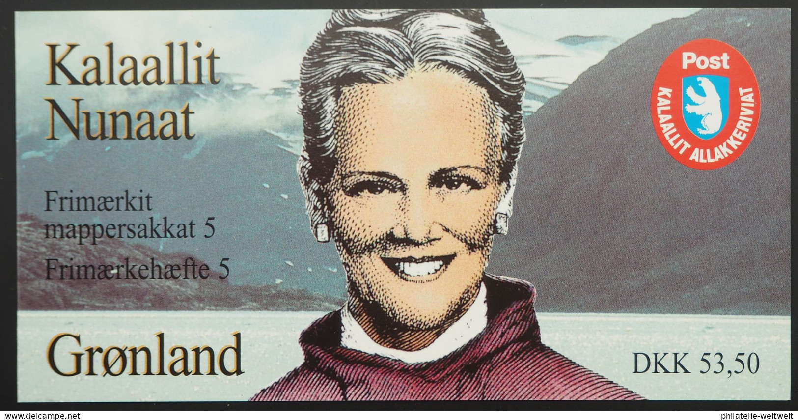 1997 Grönland; Markenheftchen Margrethe II, Postfrisch/MNH, MH 7, ME 20,- - Andere & Zonder Classificatie