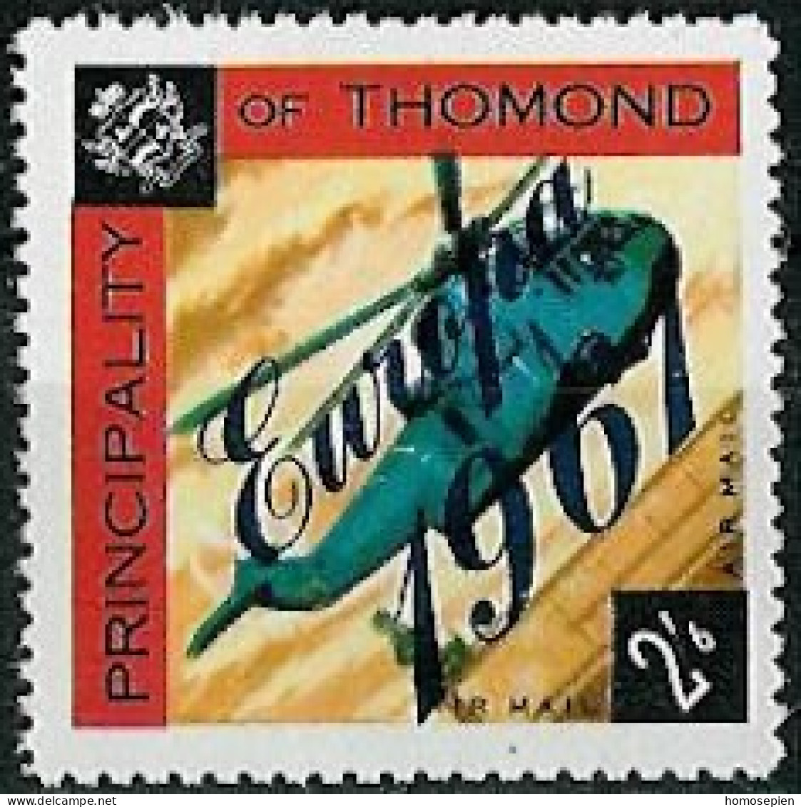 Thomond - Irlande 1961 Y&T n°V(1) à V(12) - Michel n°ZF(1) à ZF(12) *** - EUROPA