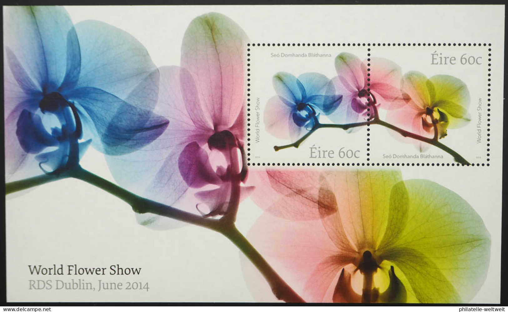 2014 Irland; Block Weltblumenausstellung, Postfrisch/MNH, Bl. 94 - Autres & Non Classés