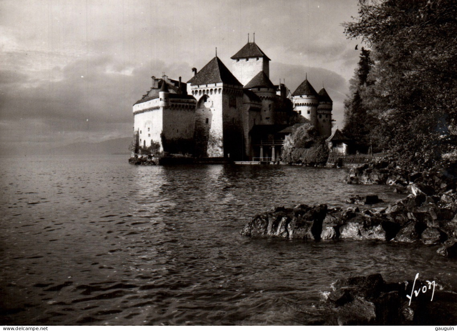 CPSM - CHÂTEAU De CHILLON Et La Dent Du Midi  … LOT 6 CP à Saisir - Veytaux