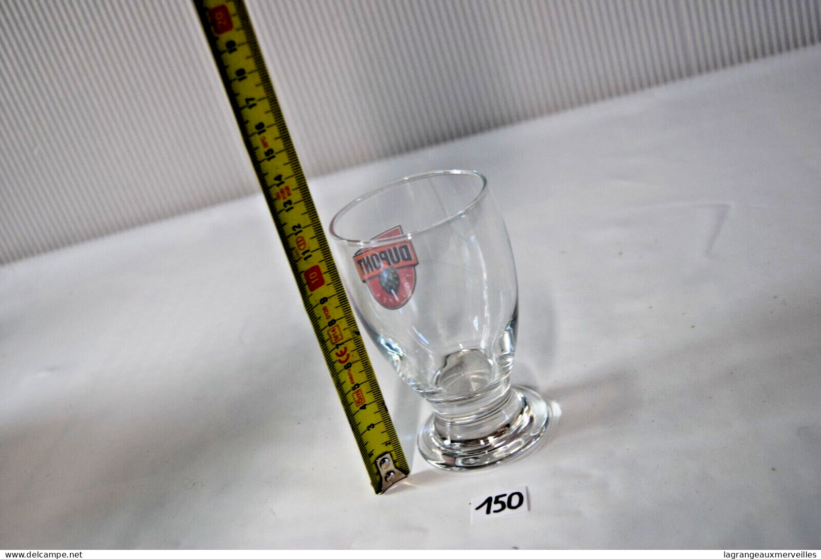 C150 Verre Galoppin - Brasserie Dupont - Bistrot - Bière - Glasses