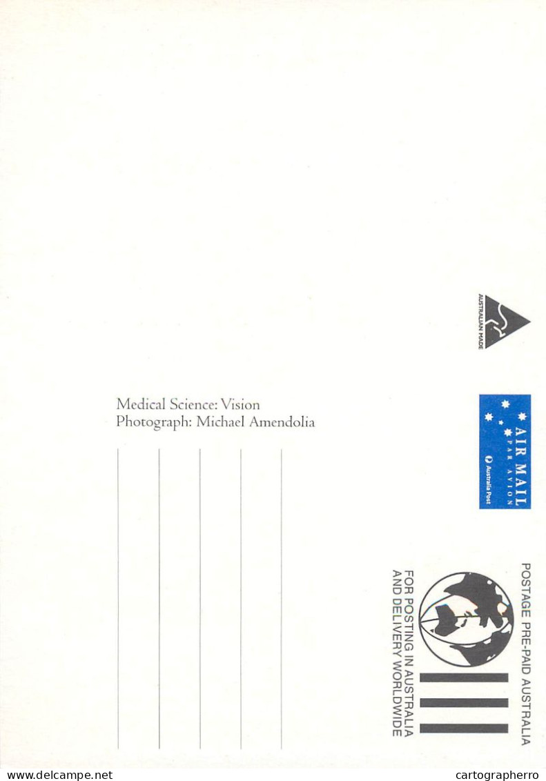 Australia Maxi Card Medical Science Vision Michel Amendolia 1995 - Autres & Non Classés