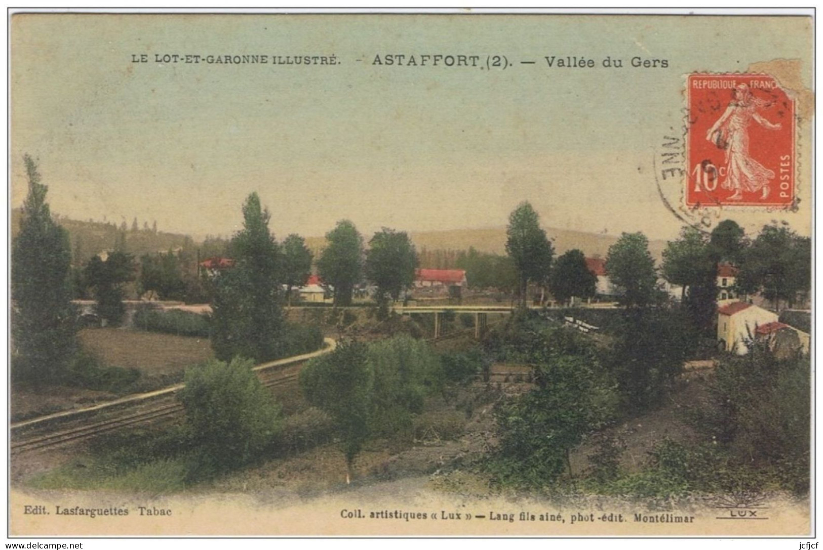 Cpa..47..ASTAFFORT..LOT ET GARONNE..VALLEE DU GERS... - Astaffort