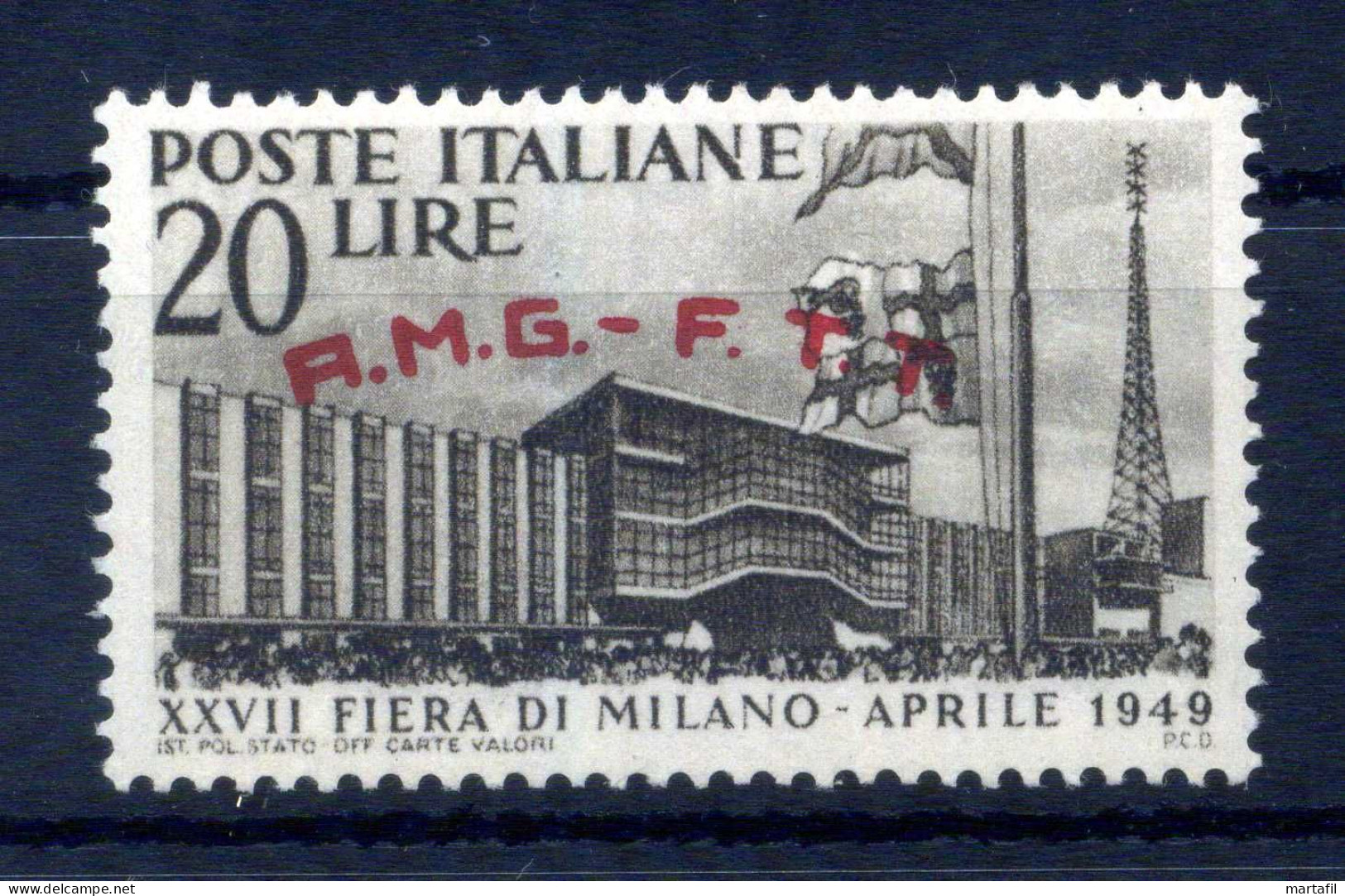 1949 Trieste Zona A S39 MNH **, 27° Fiera Di Milano - Neufs