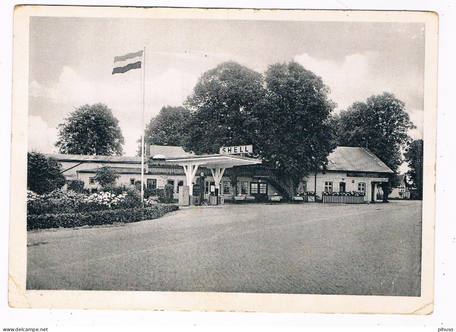 D-16097  KUMMERFELD: Gasthaus Lindenhof  ( Shell-Tankstelle, Gas-station) - Pinneberg