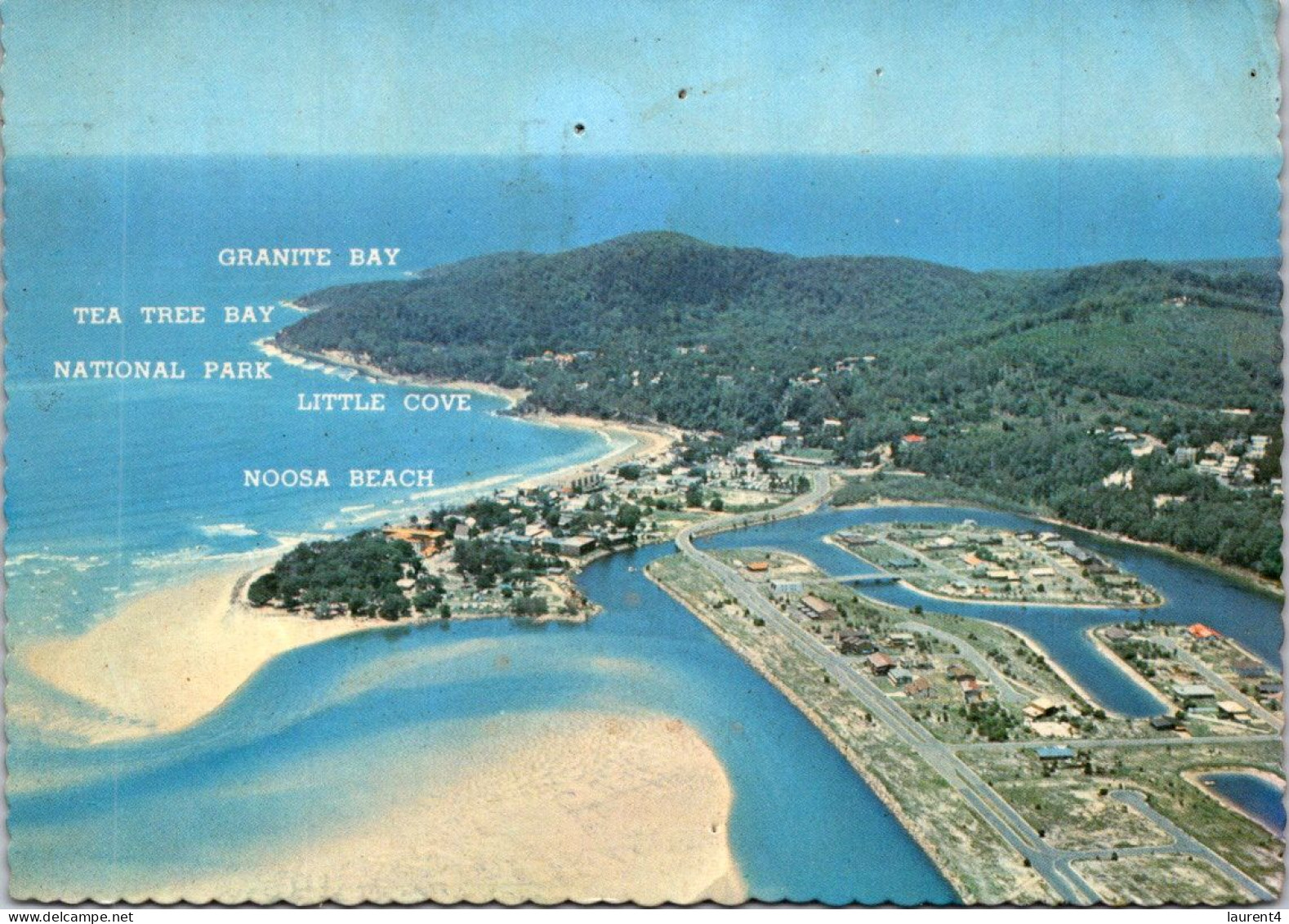 6-12-2023 (1 W 26) Australia (posted - Posted 1978 ) Noosa Heads (with 2 Pin Holes) - Sunshine Coast